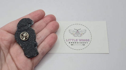 African Grey Pin