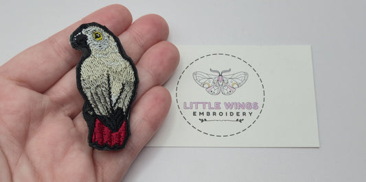 African Grey Pin