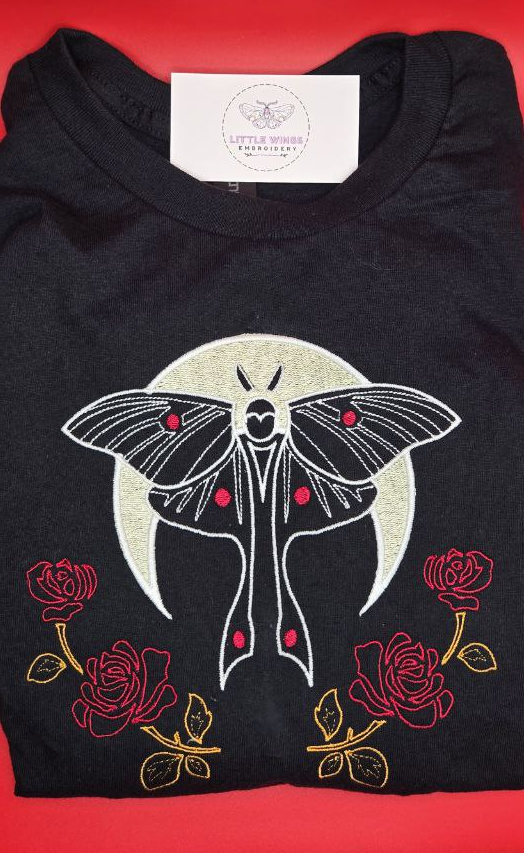 Moth T-shirt - Glow in the dark!