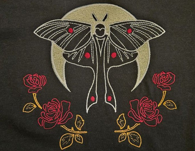 Moth T-shirt - Glow in the dark!