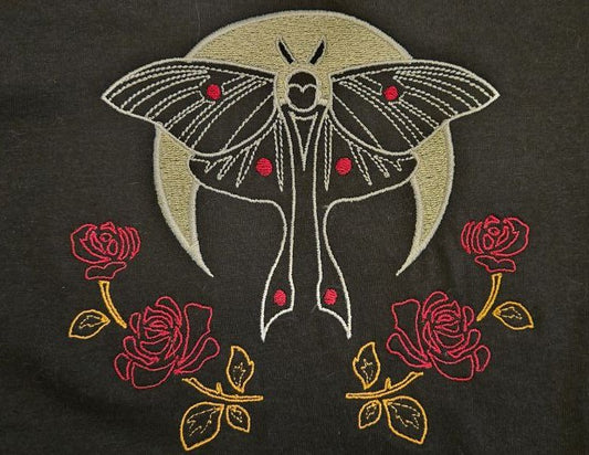 Moth T-shirt - Glow in the dark!